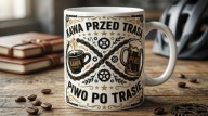 Kubek dla kolarza | Rower szosowy MTB | Vintage design | Na prezent
