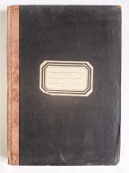 Skorowidz notatnik stary CZPP Poznań - PRL