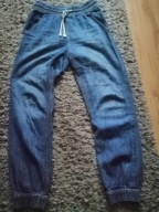 Spodnie jeansy pas guma Roz 38/40 jak nowe
