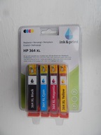 4 X Tusz HP 364XL KOMPLET ZAMIENNY