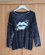 GERRY WEBER EDITION damska bluzka na długi rękaw/cyrkonie 48