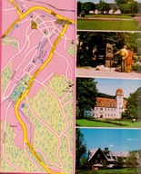 Duszniki Plan Miasta mozaika