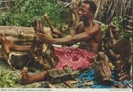 AFRYKA - RZEŹBIARZ - FIGURKA - DREWNO