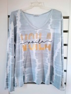 Made in Italy włoski cienki sweterek r. XL