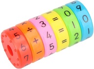 GRA MATEMATYCZNA MAGNETYCZNA TABLICZKA MNOŻENIA + DODAWANIE 3+ MINI