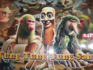 Real foto Brelok Brainrot Mystery Box Tung Sahur Tralalero Niespodzianka