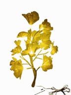 ZJAWISKOWE DRZEWKO KWIATOWE DEKORACJA ŚWIETLNA LED 39 CM