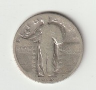 USA 25 centow 1929 srebro 0.900