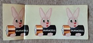 DURACELL - Baterie - Naklejka Reklamowa - 1992
