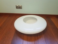 Klosz do lampy wiszącej UFO 60cm biały połysk SZKŁO !