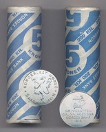 NORWEGIA - 5 Koron 1991 NORGES BANK 175 AR z rolki