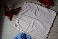 * RESERVED * SPÓDNICA JASY RÓŻ Z KIESZENIAMI _42