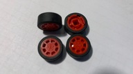 LEGO KOŁA CZERWONE 11x6mm OPONA 14x6mm 93593c01
