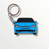 Brelok samochód Citroen C4 Coupe - różne kolory zawieszka do kluczy