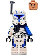 LEGO minifgurka STAR WARS Kaptain Rex, 501st Legion sw1315 + 2 BLASTERY