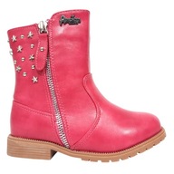 Botki dziecięce American Club r. 25 różowe