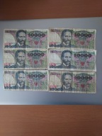 banknoty o nominale 10000 zl