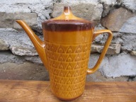 MIODOWY Dzbanek Kawa/Herbata_IRA_Porcelit CHODZIEŻ_ PRL