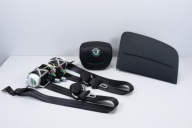 Poduszki AIRBAG Pasy Skoda Fabia II Roomster LIFT ORYGINAŁ (10-14) DEMONTAŻ