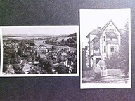 POLANICA-ZDRÓJ Widok ogólny , Sanatorium IIIc , 1957 , zestaw 2 pocztówek