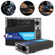 PRZETWORNICA 12V 230V 2200W CZYSTA SINUSOIDA INWERTER SAMOCHODOWY