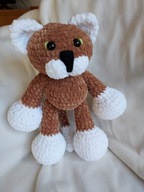 kot maskotka - handmade szydelko