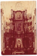 Częstochowa Ołtarz z obrazem Matki B. lata 70 Fotografia wymiary 92 x 139mm