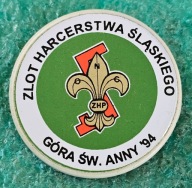 ODZNAKA ZHP ZLOT HARCERSTWA ŚLĄSKIEGO - GÓRA ŚW. ANNY 1994