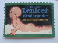 Lenicet - puder kosmetyczny - zalepka reklamowa