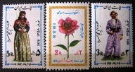 Iran - Mi 1931/33 - Stroje ludowe Kurdystanu