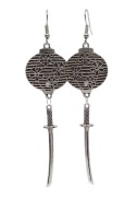 Kolczyki "Lampion i Katana"