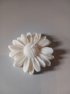 Świeca sojowa stokrotka/margerytka wolnostojąca,dekoracyjna zestaw-5 sztuk