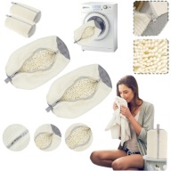 2X WOREK NA PRANIE BUTÓW SIATKA TORBA DO CZYSZCZENIA OBUWIA Z MIKROFIBRA