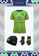 Zestaw, GKS Z koszulka z autografem... AKTUALNEGO MISTRZA ŚWIATA SOCCA!