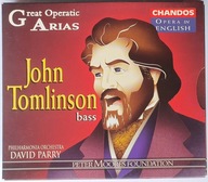 John Tomlinson Great Operatic Arias David Parry EX 2x CD Irl