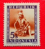 Indonezja 1949 folklor czyste**