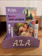 Organizer na ksiązki i piórko Albik, pasuje do serii Albik + DOWOLNE IMIĘ