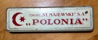 Pudełko metalowe na ołówki Majewski POLONIA