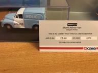 Morris Minor Van Glasgow Police