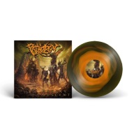 Pathology - Unholy Descent LP Green/Orange Swirl winyl