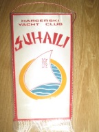 HARCERSKI YACHT CLUB SUHAILI RADOM 1974 proporczyk