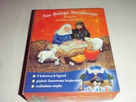 NOC BOŻEGO NARODZENIA książka i Zestaw Jasełkowy 8 figurek + Szopka