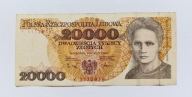 20000 ZŁOTYCH 1989 seria Y