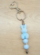 Brelok damski Króliczek Bunny zawieszka 6423 Oliwia Kurowska, Kuba Kurowski