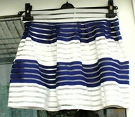 CHICAPRIE sliczna spódnica w pasy r 32/34