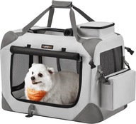 Transporter dla psa Feandrea szary L 42,5 cm x 60 cm 42,5 cm