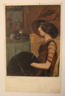 A. KARPIŃSKI - STARA, OPISANA, PIECZĄTKA 1910 rok