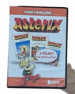Asterix Gall 12 prac Asteriksa Kleopatra DVD pakiet 3 bajki