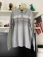 I KOSZULKA POLO NEXT POPIEL PASY