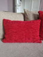 poduszka dekoracyjna * czerwona * NOWA * 35x50